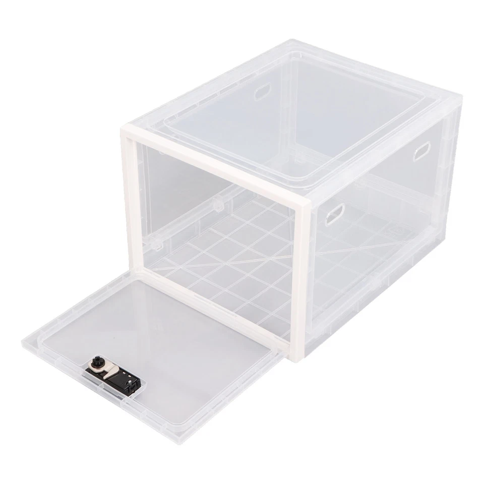 Lock Box Clear Food Storage Container Medicine Case With 3 Digit Combination TOU - Image 4 of 4