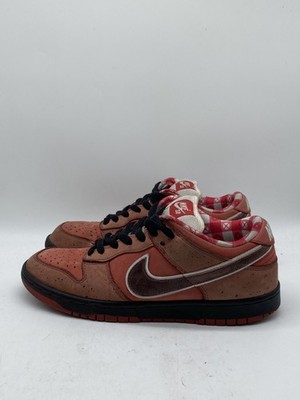 Nike Dunk Low Premium SB Red Lobster Men's Size 10 COA