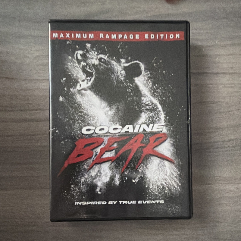 Universal Cocaine Bear Maximum Rampage Edition DVD 2023 R Comedy/Thriller