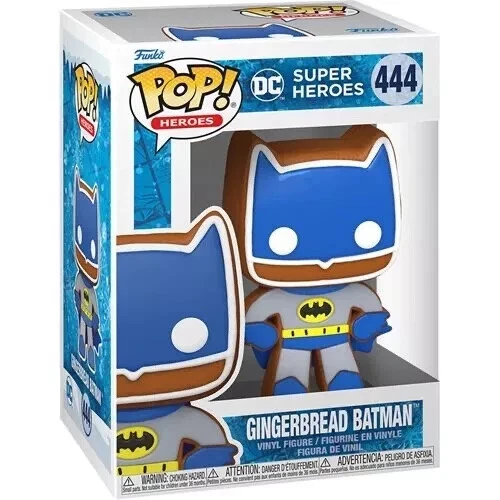 NEW Funko Pop! Heroes [Holiday] Gingerbread Batman #444 DC Super Heroes