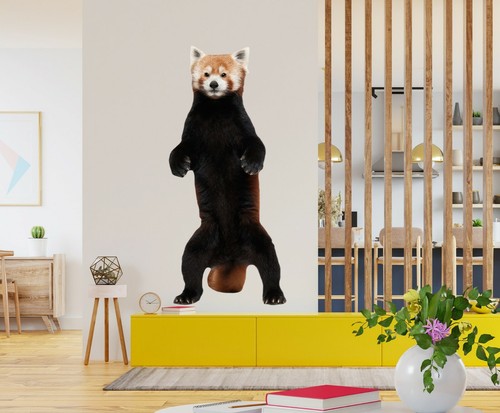 3d Standing Red Panda 04 Animal Wallpaper Mural Poster Wall Stickers Decal Ebay