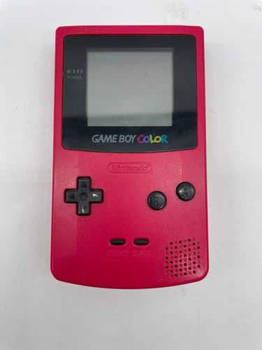 Nintendo Game Boy Color Handheld Game Console Only CGB-001 Strawberry