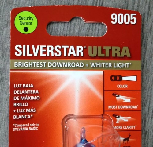 SYLVANIA - 9005 SilverStar Ultra - High Performance Halogen Headlight (1 Bulb) - Picture 3 of 7