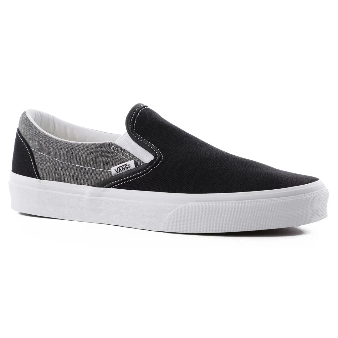 Vans negras verdaderas cheap