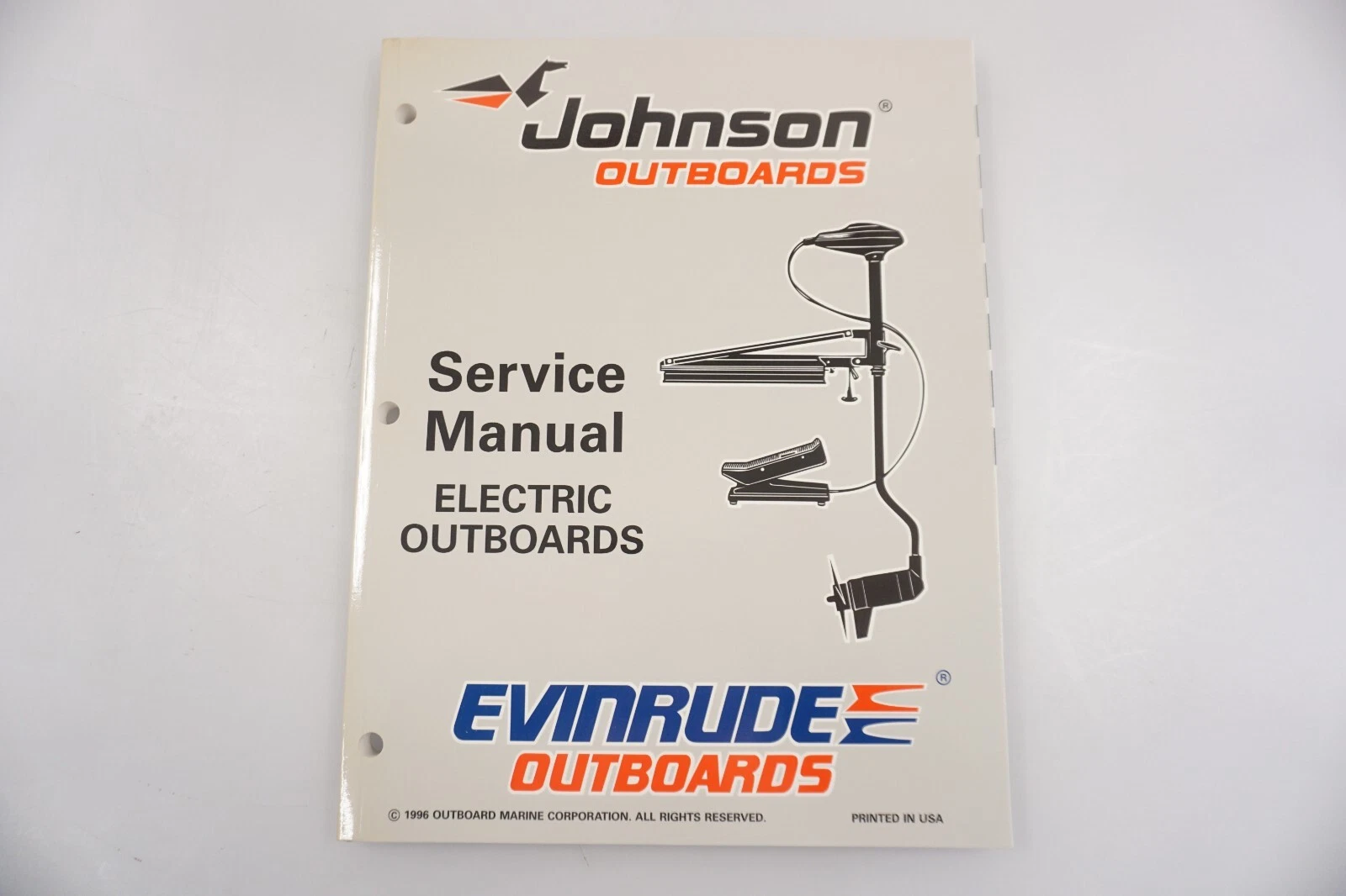 1997 Evinrude Johnson Electric Outboards Service Shop Manual 507260