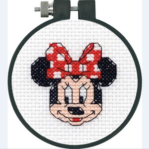 Free Minnie Mouse Cross Stitch Chart