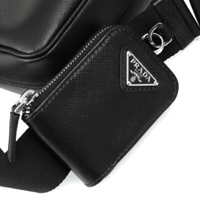 PRADA｜CROSSBAGS (2VH113 V DMP 9Z2 F0002) PRADA Shoulder Bag Women Men Clutch Bag with Pouch 2VH113