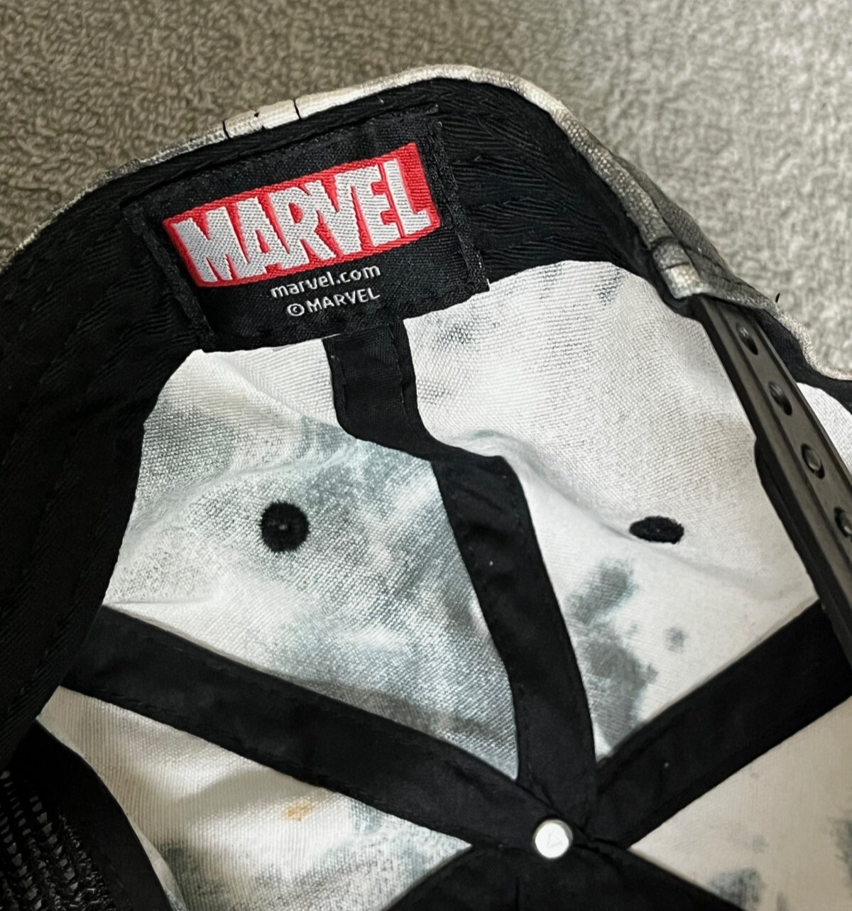 Marvel Deadpool Trucker Hat Snapback Adjustable B… - image 9