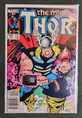 The Mighty Thor #351 - Marvel Comics -- January 1985 (Bag & Board)