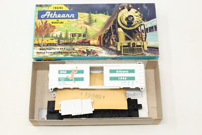 HO Show Me Athearn 40' Box Car Atlanta 1996 Olympic Commemorative AGAX Kit