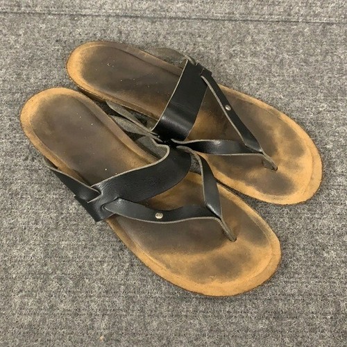 mad love flip flops black