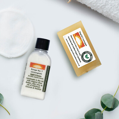 ROSACEA Relief - Probencreme & Seife Hautpflege Heilmittel für rote Venen im Gesicht