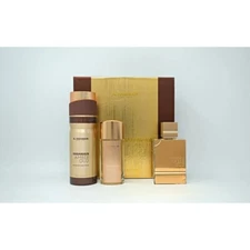 Al Haramain Amber Oud Gold Edition 3 Pc Gift Set