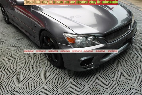 Parrilla de parachoques delantera de malla de fibra de carbono real para Lexus IS300 2001-2005 - Imagen 8 de 18