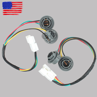2x For 09-13 Kia Forte 92440-1M200 Taillight Tail Light Lamp Rear Socket & Wire