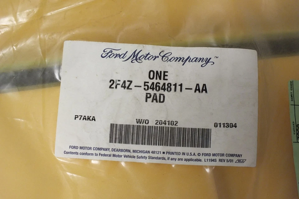 Cojín trasero asiento delantero izquierdo Mercury Sable 00-05 con aire lateral 2F4Z-5464811-AA  Foto 3 de 4