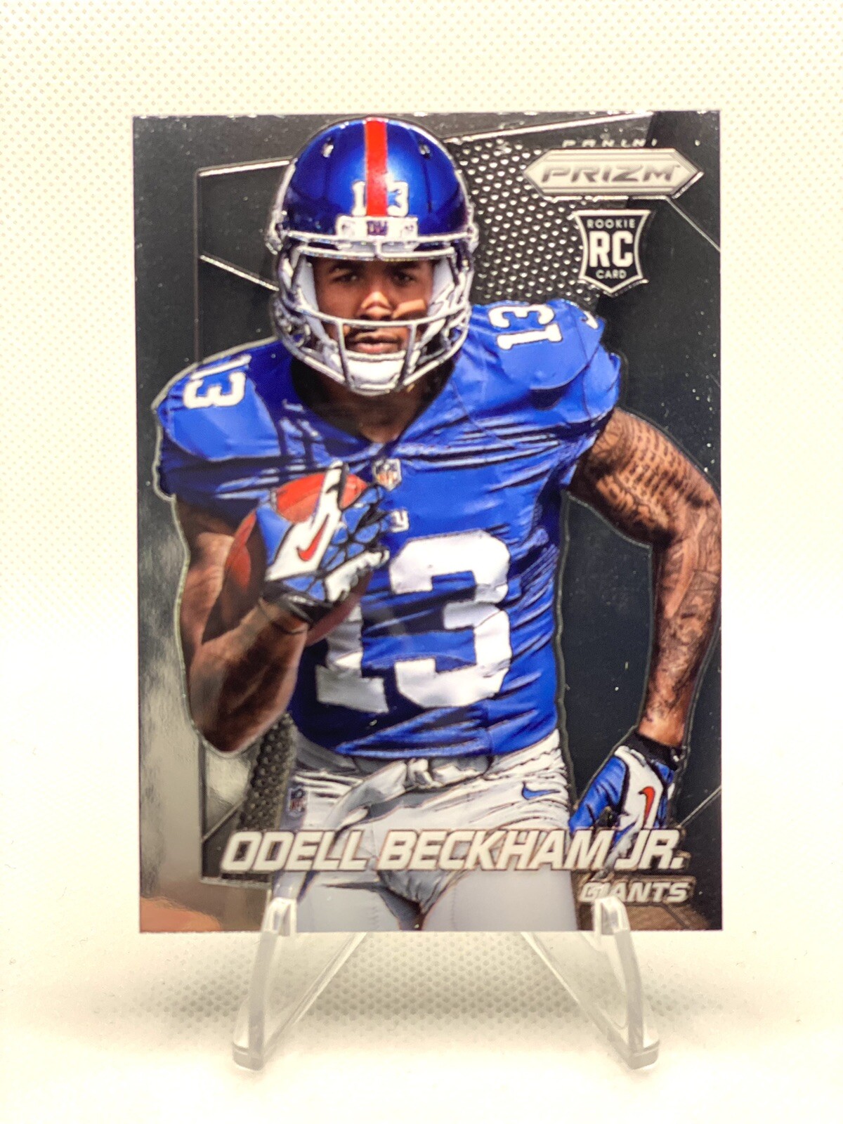 2014 Panini Prizm Odell Beckham Jr. Rookie RC #282 Giants Football Card