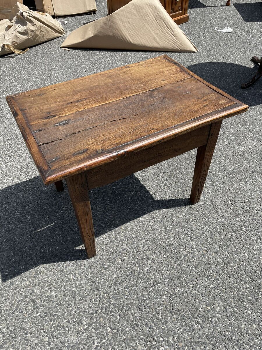 Antique Table With Drawer 10” High x 30” Long x 21” Deep Antique Table With Drawer 10” High x 30” Long x 21” Deep