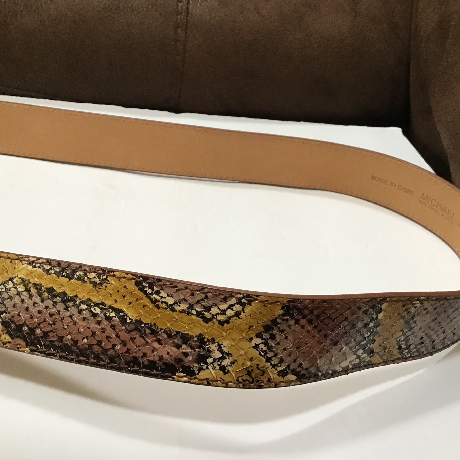 MICHAEL Michael Kors XL Snake Python Leather Prin… - image 6