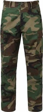 USGI Army USMC Ripstop BDU Woodland pants trousers Medium Regular used utility