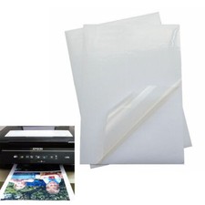 10 pcs A4 Waterproof Printable Vinyl Sticker Paper Label for Inkjet Printer UK