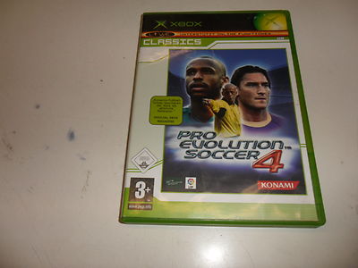 XBox   Pro Evolution Soccer 4 [Xbox Classics]