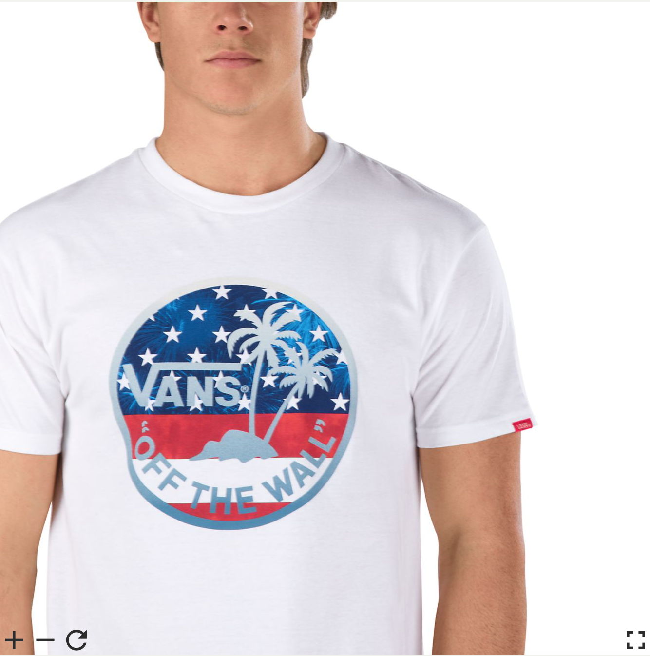 vans palm tree t shirt