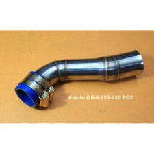 Accessories Air Box Intake Pipe Stainless Steel Fit For Honda PCX 150i 2018-2020