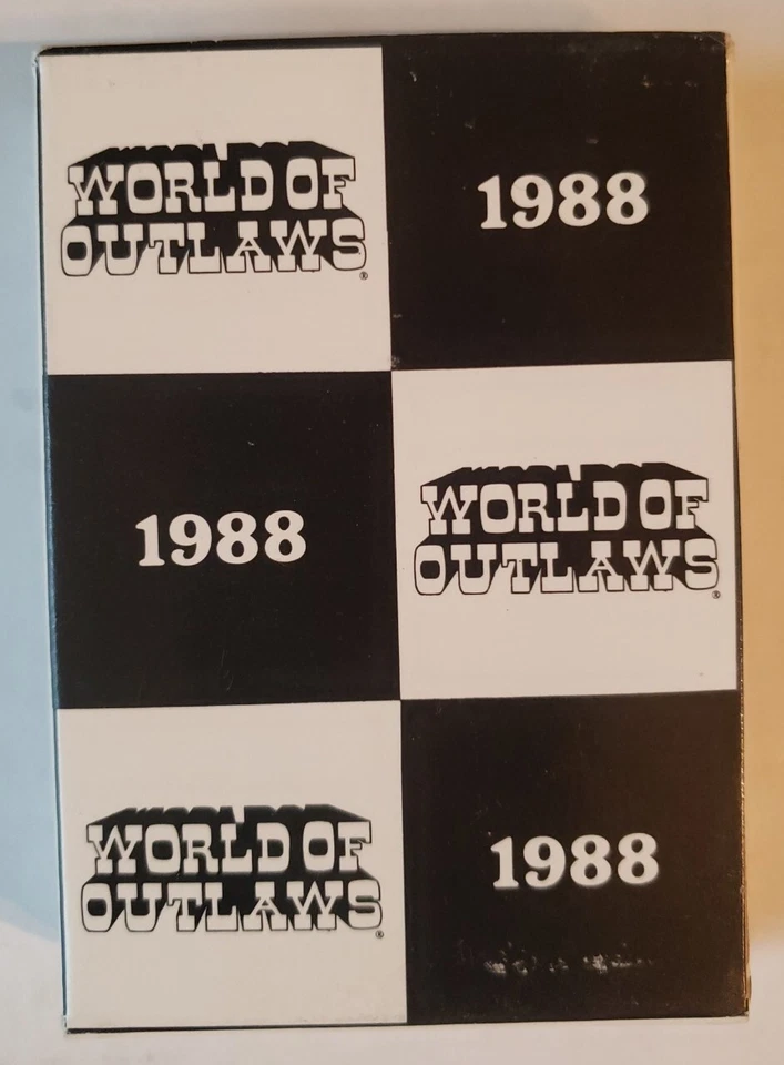 1988 WORLD OF OUTLAWS CARD SET ~ W/ JEFF GORDON 2ND YEAR RC ROOKIE ~ BRAND NEW - Image 4 of 4