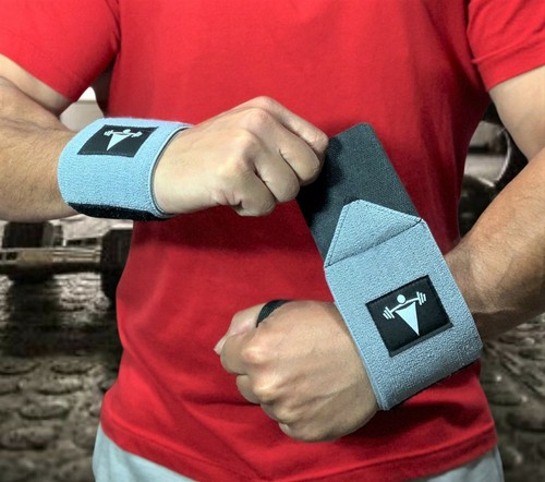 Weightlifting Wrist Wraps Heavy Duty Training Straps Gym Straps Support Pair - Picture 89 of 89