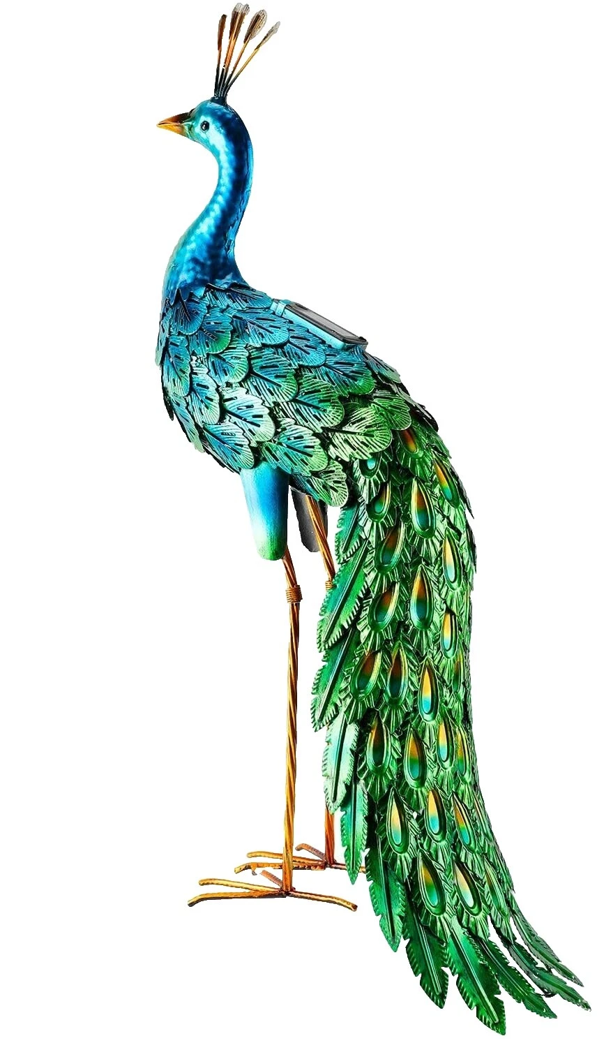 Peacock Metal Outdoor Ornaments & Statues