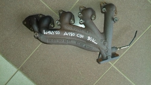 Mercedes Benz W169 A180 CDi Bj.05 Krümmer A640142001 Abgaskrümmer Lager1R5