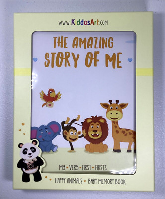 KiddosArt Baby Memory Book Keepsake Journal Birth to 5 The Amazing Story Of Me