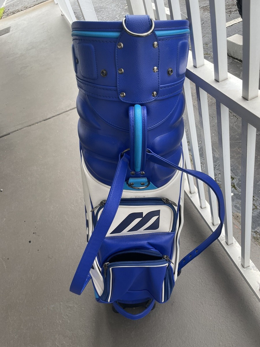 Rare 90s Vintage Mizuno Staff Tour Golf Bag With Rain Cover
