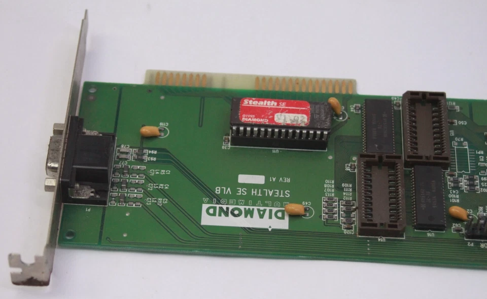 1995 Diamond Stealth SE VLB Rev A1 VESA Local Bus VGA Card FTUVL7322M 1 Mb DRAM - Image 3 of 4