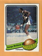 George McGinnis Denver Nuggets 1979-80 Topps #125 HOF Indiana Hoosiers