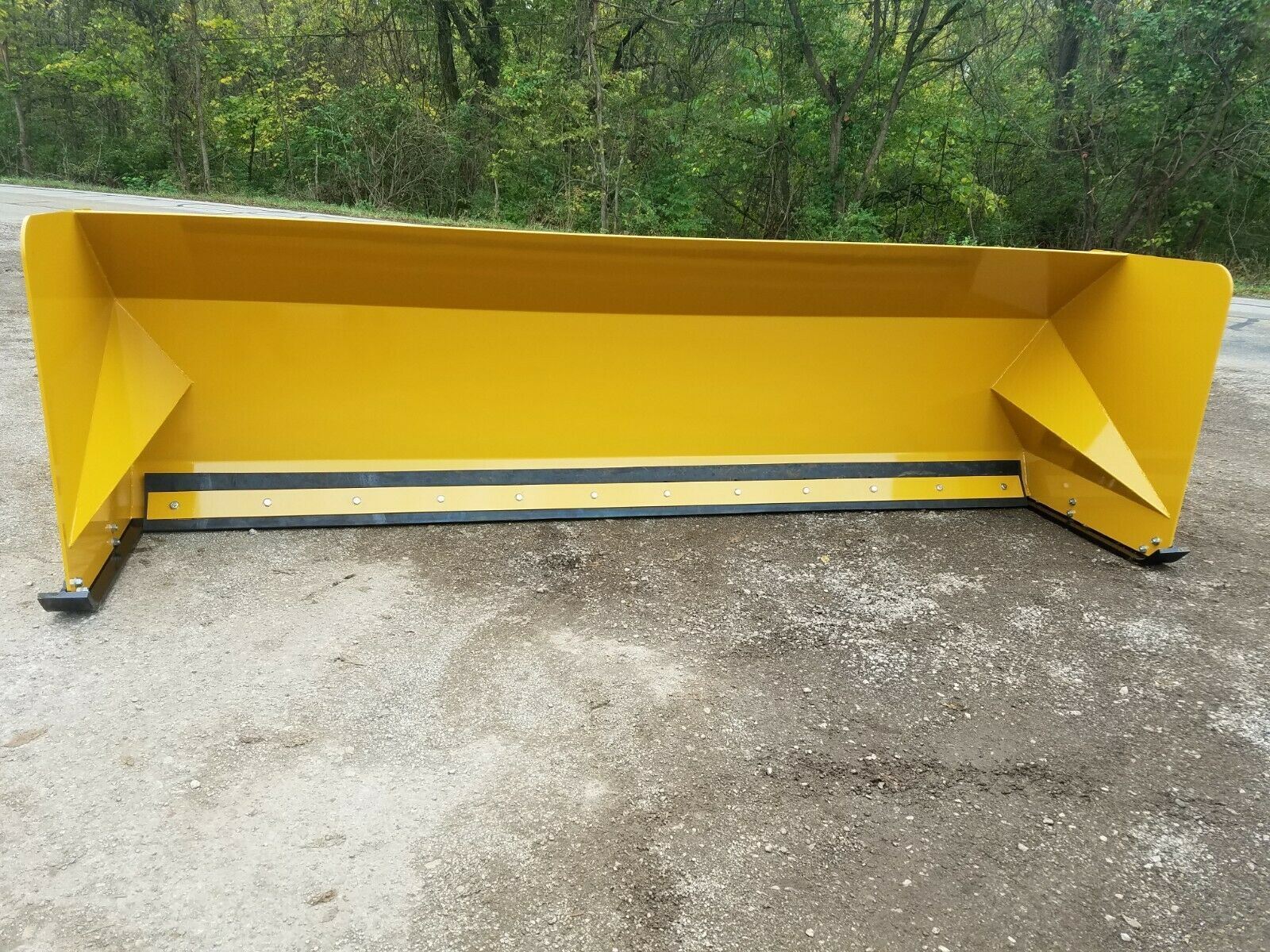 12' XP42 LOADER Snow pusher boxes backhoe snow plow Express Steel FREE