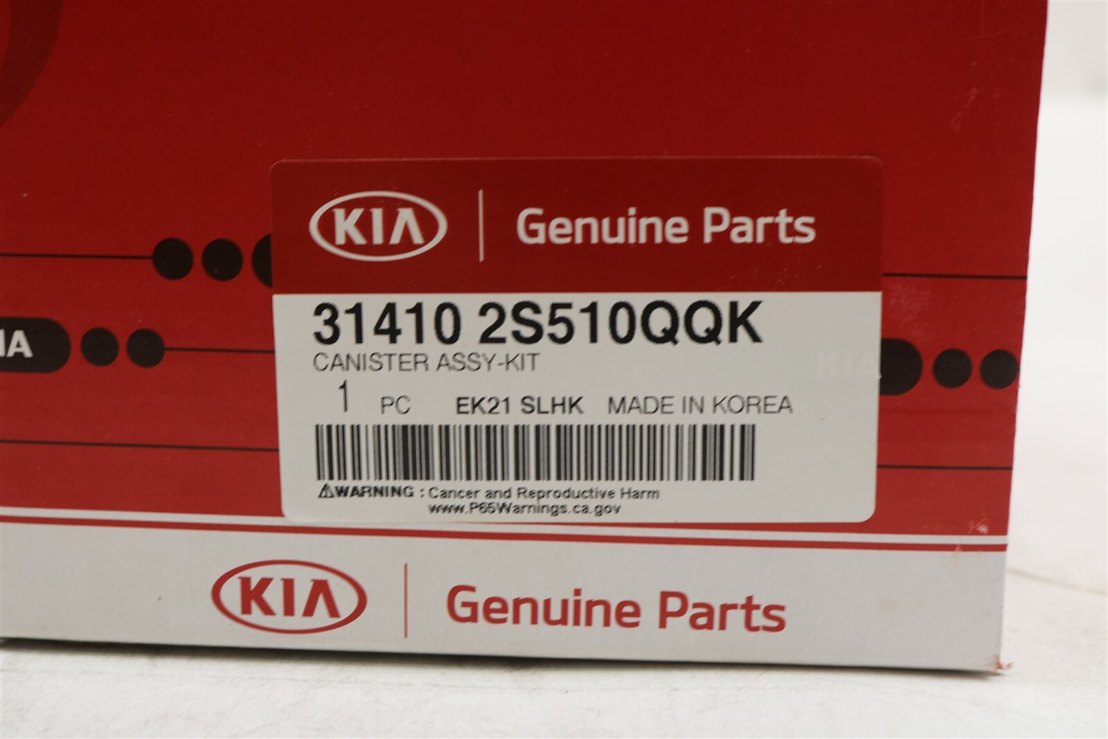 314102S510QQK Emissions Vapor Canister Kit For 20102015 Kia Sportage 2