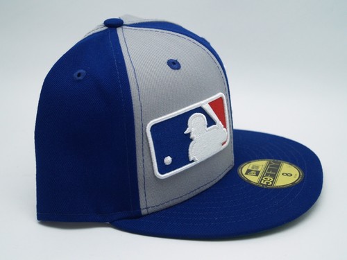 New Era MLB Los Angeles Dodgers Double Logo 59FIFTY Fitted Hat Size 8 - Picture 3 of 8