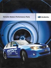 2009 09 Subaru Performance Parts original brochure