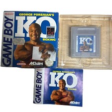 Thumbnail of ebay&reg; auction 135398224849 | Nintendo GameBoy Spiel - George Foremans KO Boxing mit OVP, Anleitung