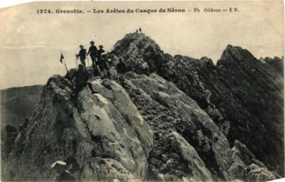 CPA GRENOBLE - Les Aretes du Casque de Neron (164676)