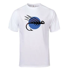 SLICKLINE FISHING Logo 100% Preshrunk Cotton T-Shirt Fishing CHOOSE COLOR