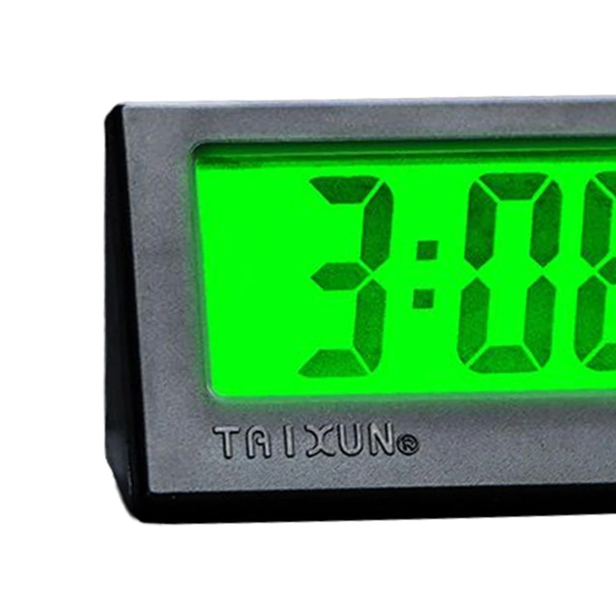 2X Tableau De Bord De Voiture Horloge Numérique Montre Affichage LCD Pour