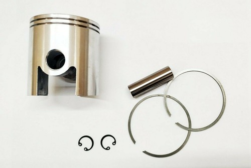 LAMBRETTA PISTON KIT 66.00 MM X 1.5 MM RINGS FOR 200CC CONVERSION CYLINDER - Picture 3 of 4