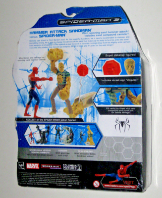 スパイダーマン3 パンチアタックサンドマン Amazon.com: Hasbro