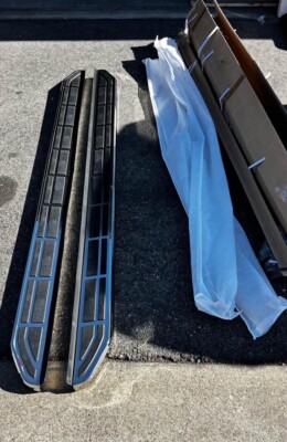 2Pcs Side Step Nerf Bar Running Board Door Platform Fits for Audi Q7 2016-2024