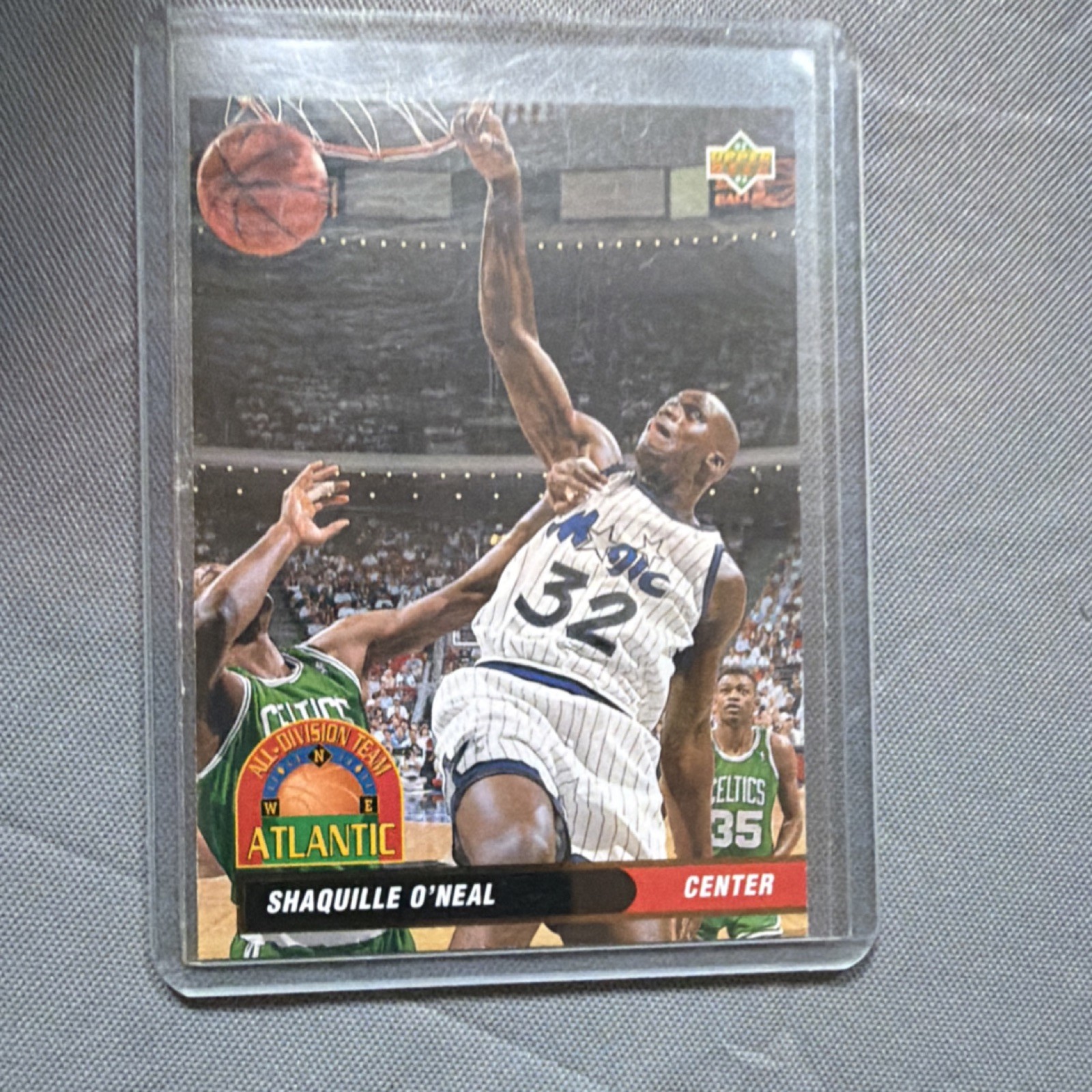 Upper Deck Shaquille O'Neal Orlando Magic 1992-93 All-Division Team #AD1
