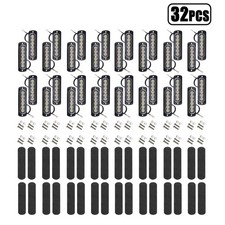 832x 6led Strobe Light Bar Car Truck Flashing Warning Hazard Beacon Amberwhite 832x 6led Strobe Light Bar Car Truck Flashing Warning Hazard Beacon Amberwhite