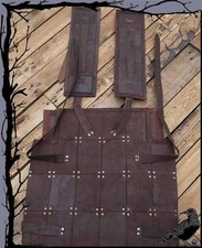 Mittelalter Larp - 2te Wahl Ready for Battle Lederr&uuml;stung Fighter - Ork  Sonder